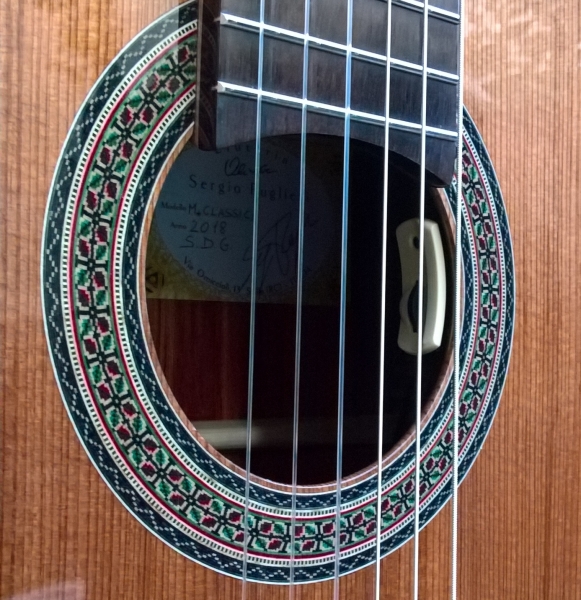 Chitarra Classica Mancina Vincenzo Aricò 5